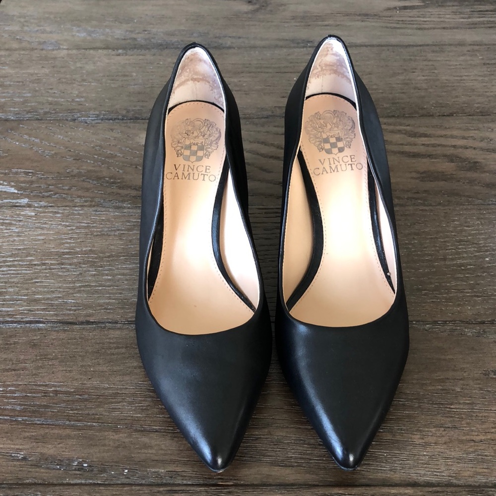 Vince  Camuto Closed Toe Black Heels